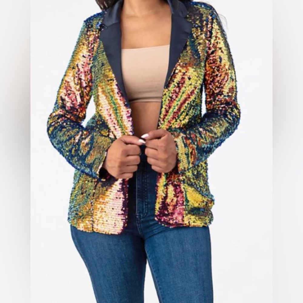 Sunset Sequins Blazer